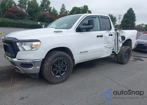 2019 Ram 1500 Tradesman 4X4 6'4 Box z USA, uszkodzony, nr VIN 1C6SRFCTXKN546373